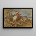 Reise ins Landleben - Giovanni Benedetto Castiglione — gerahmtes Bild an der Wand