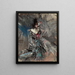 Ballerine Spagnole am Moulin Rouge - Giovanni Boldini — gerahmtes Bild an der Wand