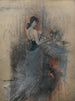 Am Kaminfeuer - Giovanni Boldini — Ansicht des Kunstwerks