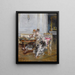 Confidences - Giovanni Boldini — gerahmtes Bild an der Wand