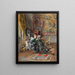 Les Parisiennes - Giovanni Boldini — gerahmtes Bild an der Wand