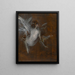 Modellakt - Giovanni Boldini — gerahmtes Bild an der Wand