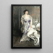 Portrait von Celia Tobin Clark - Giovanni Boldini — gerahmtes Bild an der Wand