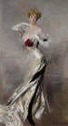 Portrait der Gräfin Zichy - Giovanni Boldini — Ansicht des Kunstwerks