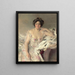 Portrait der Lady Nanne Schrader und Wiborg - Giovanni Boldini — gerahmtes Bild an der Wand