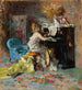 Signora am Klavier - Giovanni Boldini — Ansicht des Kunstwerks