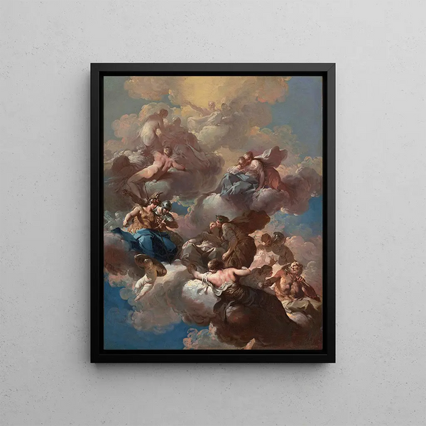Giovanni Domenico Ferretti - Sketch For a Ceiling Fresco.webp