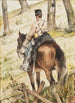 Cavalier en reconnaissance - Giovanni Fattori — Ansicht des Kunstwerks