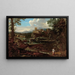 Landschaft klassisch - Giovanni Francesco Grimaldi — gerahmtes Bild an der Wand