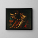 Lot und seine Töchter - Giovanni Francesco Guerrieri — gerahmtes Bild an der Wand