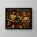 Der Triumph des David - Giovanni Francesco Guerrieri — gerahmtes Bild an der Wand
