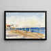 Lido de Venise - Giovanni Giacometti — gerahmtes Bild an der Wand