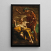 Bacchus und Ariane - Giovanni Giacomo Semenza — gerahmtes Bild an der Wand