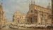 Venedig, Piazza San Giovanni e Paolo - Giovanni Grubacs — Ansicht des Kunstwerks
