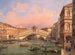 Venedig, Blick auf die Rialto-Brücke - Giovanni Grubacs — Ansicht des Kunstwerks