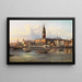 Venedig, Blick auf den Dogenpalast vom Bacino - Giovanni Grubacs — gerahmtes Bild an der Wand