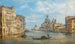 Venedig Blick auf den Großen Kanal - Giovanni Grubacs — Ansicht des Kunstwerks