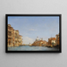 Venedig, Blick auf den Großen Kanal mit Santa Maria della Salute - Giovanni Grubacs — gerahmtes Bild an der Wand