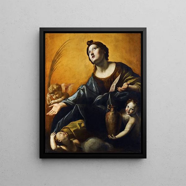 Giovanni Lanfranco - Saint Praxedis.webp