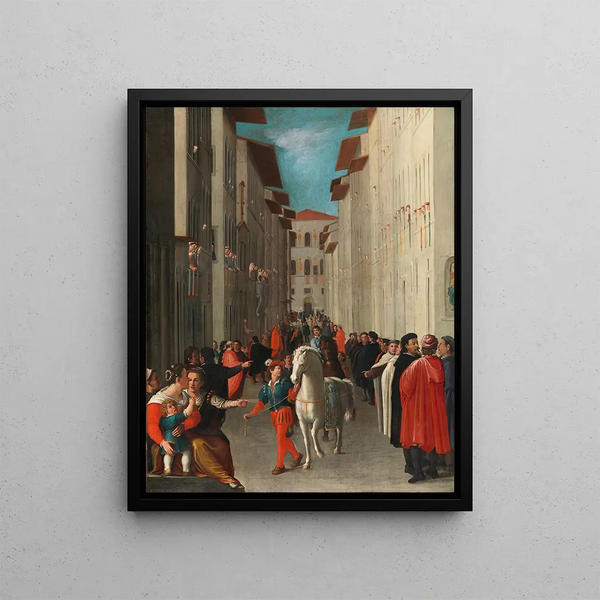 Giovanni Maria Butteri - The Return from the Palio.webp
