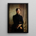 Portrait einer Dame - Giovanni Maria Rastellini — gerahmtes Bild an der Wand