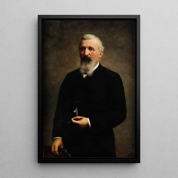 Portrait eines Mannes - Giovanni Maria Rastellini — gerahmtes Bild an der Wand