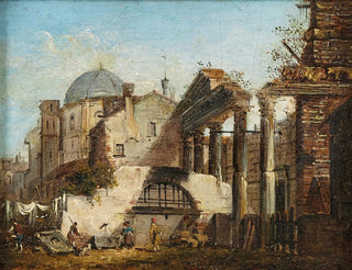 Le Forum Römisch - Giovanni Migliara — Ansicht des Kunstwerks
