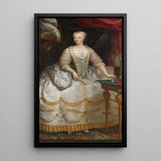 Giovanni Panealbo - Portait of Polissena of HesseRotenburg 17061735.webp