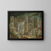 Rom antik - Giovanni Paolo Panini — gerahmtes Bild an der Wand