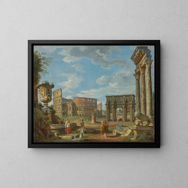 Giovanni Paolo Panini — gerahmtes Bild an der Wand