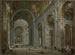 Innenansicht von Saint-Pierre in Rom - Giovanni Paolo Panini — Ansicht des Kunstwerks
