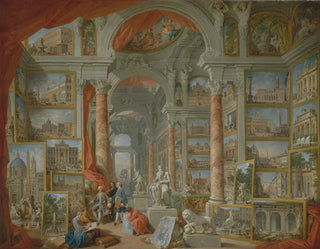 Rom moderne - Giovanni Paolo Panini — Ansicht des Kunstwerks