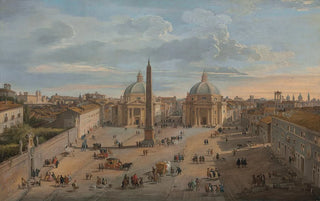 Giovanni Paolo Panini - View Of Piazza Del Popolo Rome.webp