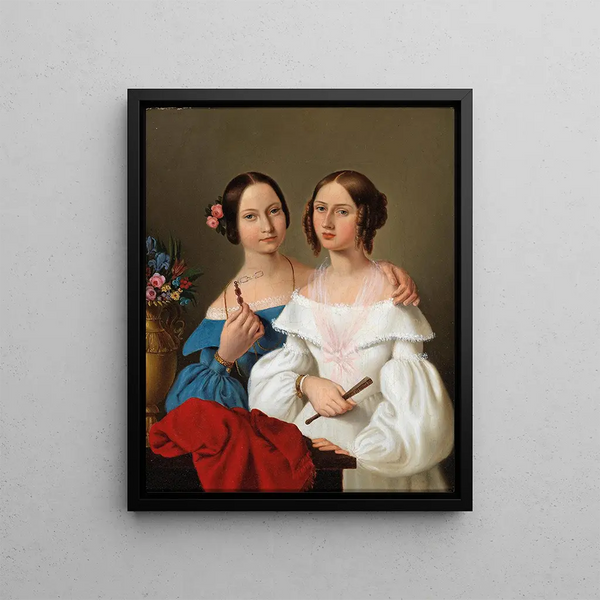 Giovanni Schiavoni - Portrait der Schwestern Luschin.webp