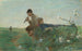 Idylle - Giovanni Segantini — Ansicht des Kunstwerks