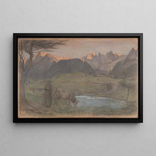 Giovanni Segantini - Study for La Vita.webp