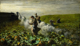 Giovanni Segantini - The Pumpkin Harvest.webp