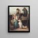Petits pois fraîchement cueillis Young Hastings - Giovanni Vendramini — gerahmtes Bild an der Wand