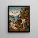 La Sainte Famille - Girolamo Marchesi — gerahmtes Bild an der Wand