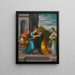 Die Verkündigung - Girolamo Marchesi — gerahmtes Bild an der Wand