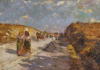 Girolamo Nerli - Market day Rome.webp