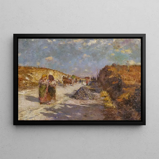 Girolamo Nerli - Market day Rome.webp
