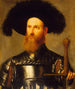 Portrait eines Mannes in Rüstung - Girolamo Romanino — Ansicht des Kunstwerks
