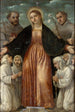 Das Marienbild der Barmherzigkeit - Girolamo Romanino — Ansicht des Kunstwerks