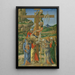Kreuzabnahme - Girolamo da Cremona — gerahmtes Bild an der Wand