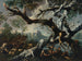 Hirten unter einem Baum auf der Spitze einer Klippe - Giulio Bucci — Ansicht des Kunstwerks