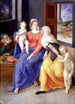 Sainte Famille avec Sainte Isabelle et Saint Jean - Giulio Clovio — Ansicht des Kunstwerks