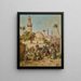 Der Sattler - Giulio Fabri — gerahmtes Bild an der Wand