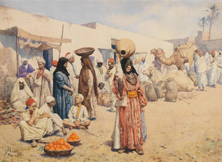 Die Orangenschäler - Giulio Rosati — Ansicht des Kunstwerks