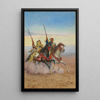 Giulio Rosati - Two horsemen.webp